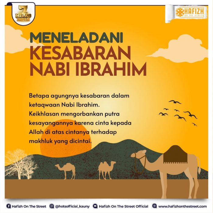 Meneladani Kesabaran Nabi Ibrahim