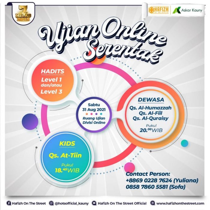 Ujian HOTS Online Serentak