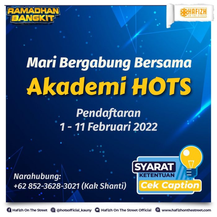 MARI BERGABUNG DI AKADEMI HOTS