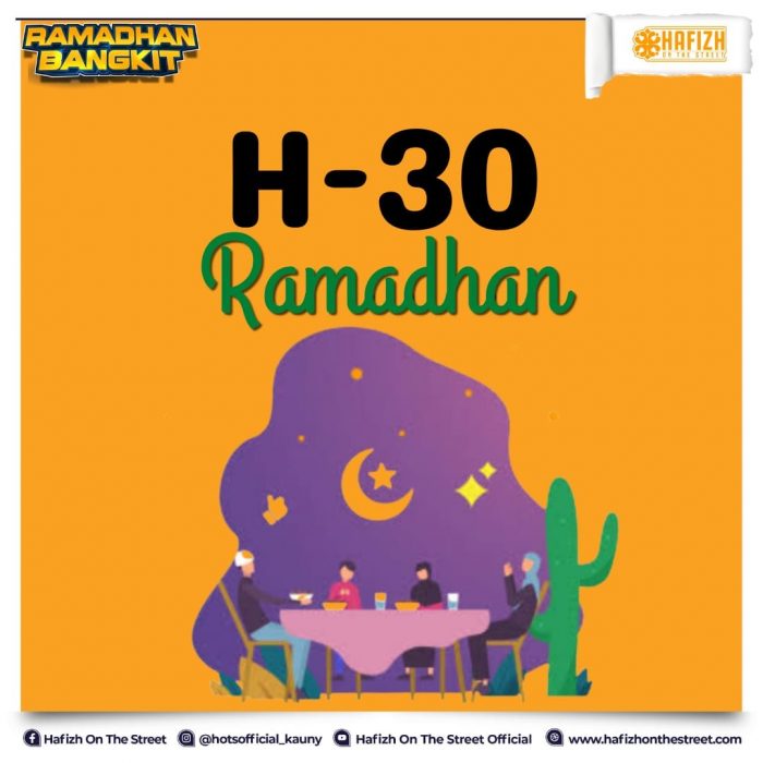 H-30 Ramadhan