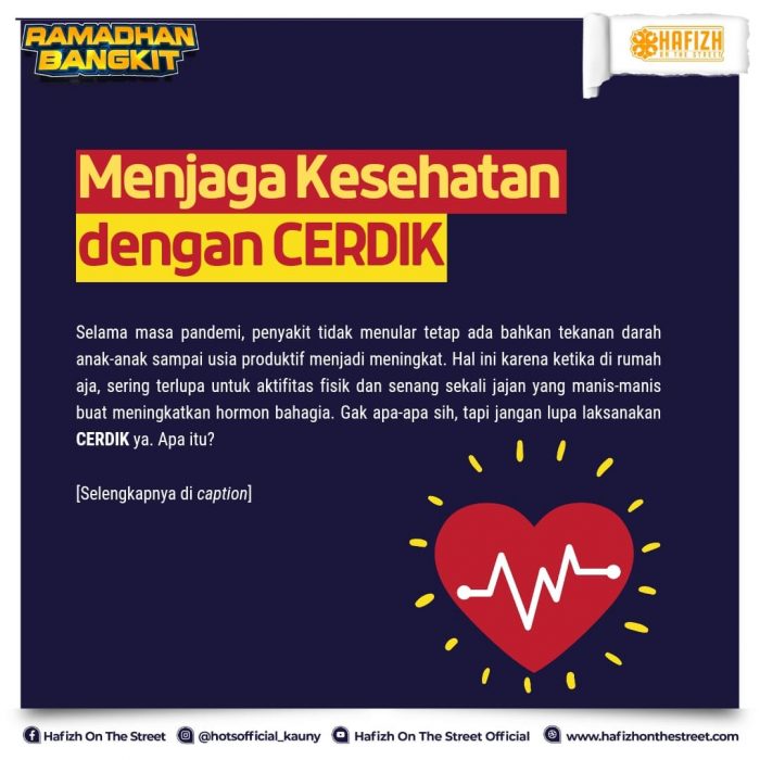 Menjaga Kesehatan dengan CERDIK