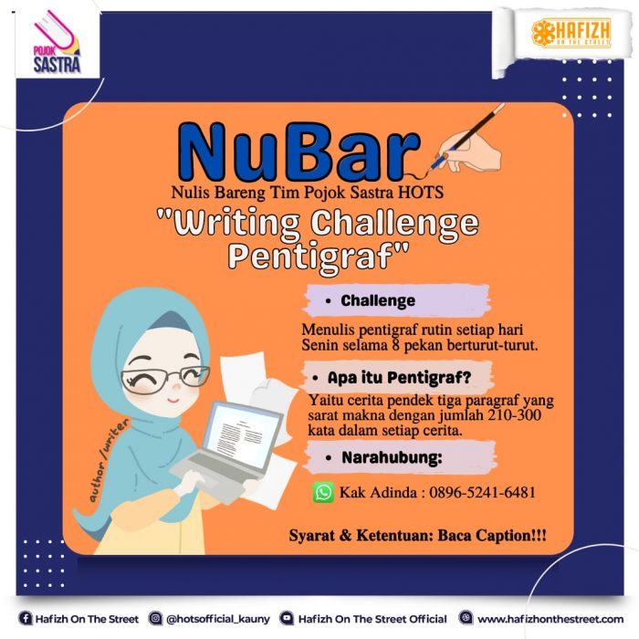 Writing Challenge Pentigraf