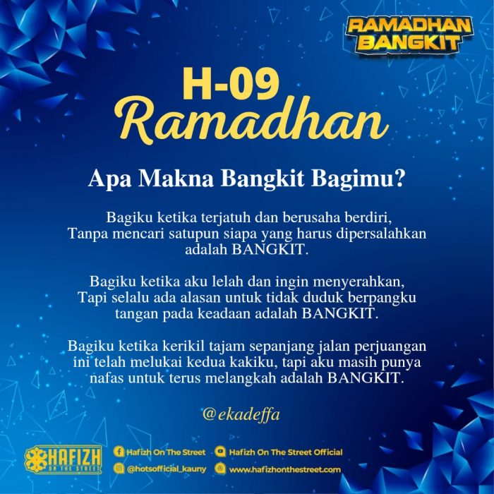 Apa Makna Bangkit Bagimu?