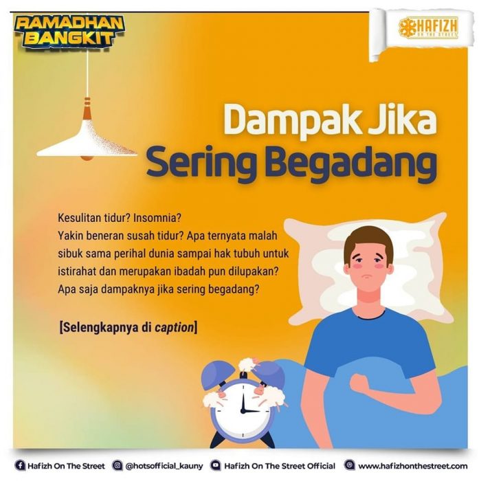 Dampak Jika Sering Begadang