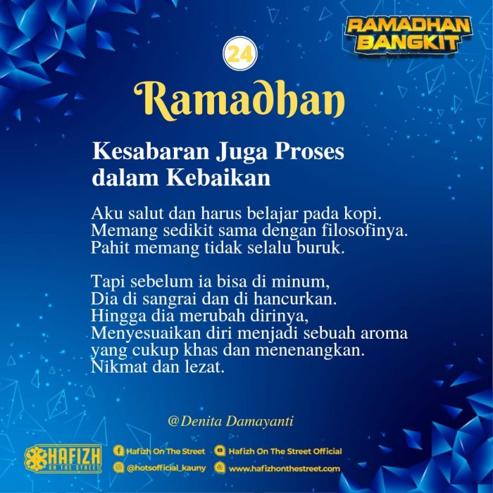 Kesabaran Juga Proses dalam Kebaikan