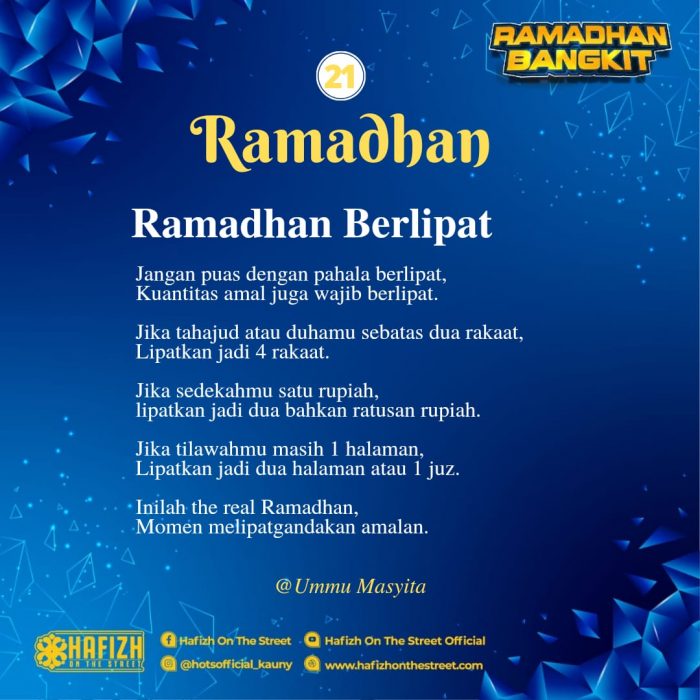 Ramadhan Berlipat
