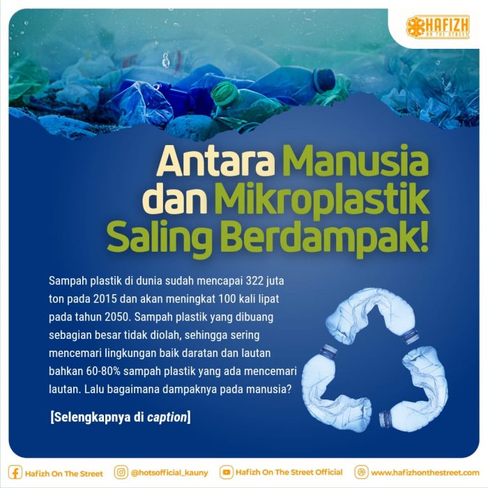Antara Manusia dan Mikroplastik Saling Berdampak!