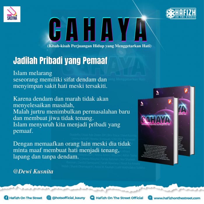 Jadilah pribadi yang Pemaaf