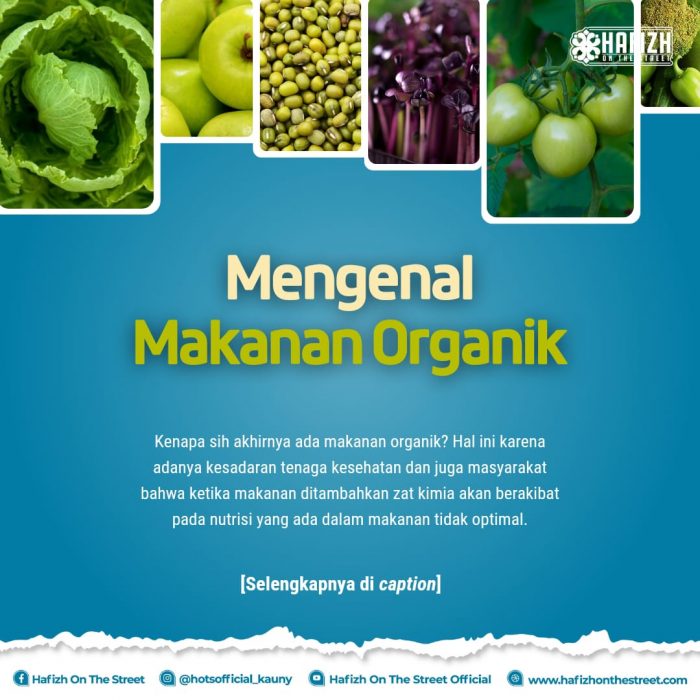 Mengenal Makanan Organik