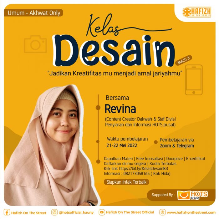 Kelas Desain Hafizh On The Street