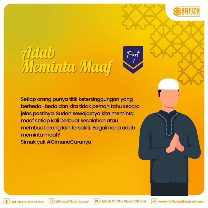 Adab Meminta Maaf (Part 1)