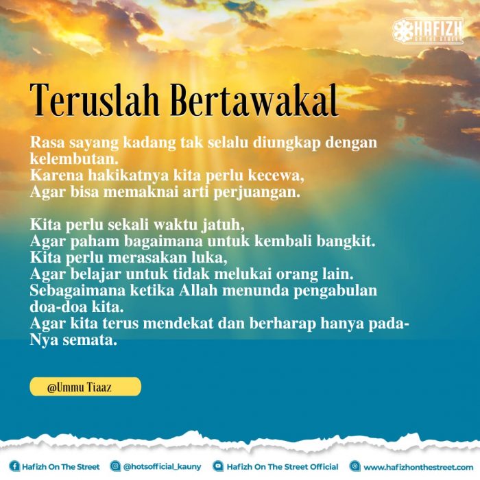 Teruslah Bertawakal