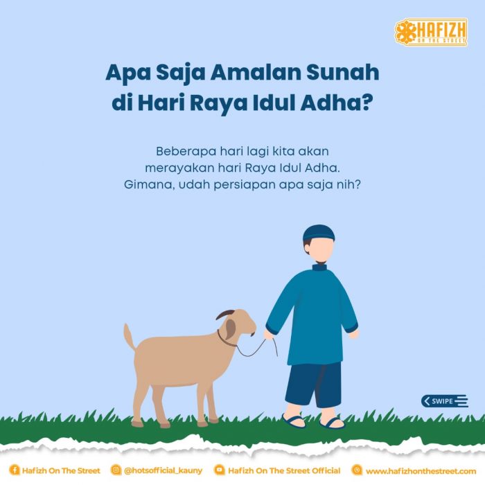 Apa Saja Amalan Sunah di Hari Raya Idul Adha?