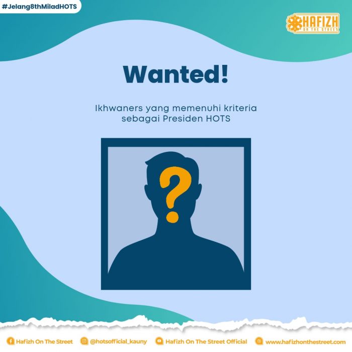 Kriteria Calon Presiden HOTS