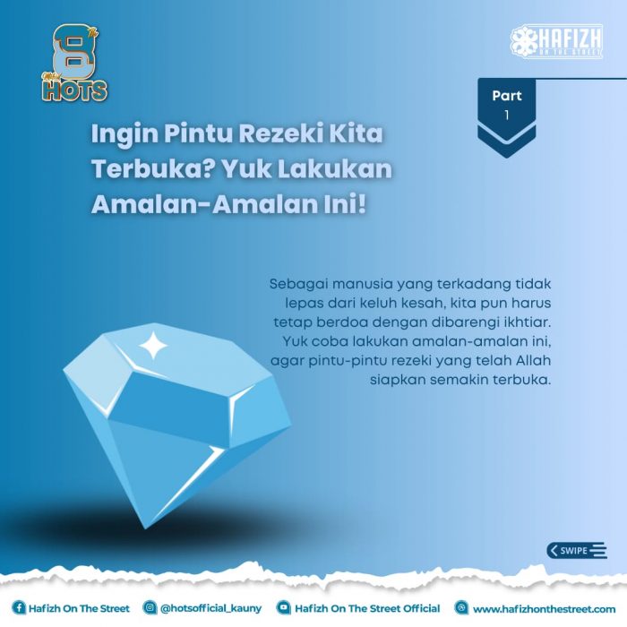 Ingin Pintu Rezeki Kita Terbuka? Yuk Lakukan Amalan-Amalan Ini! (Part 1)