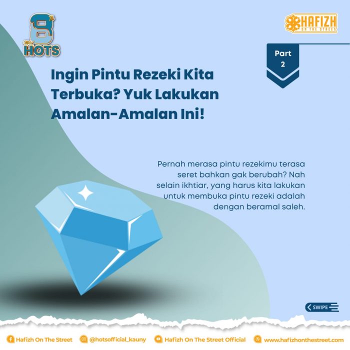 Ingin Pintu Rezeki Kita Terbuka? Yuk Lakukan Amalan-Amalan Ini! (Part 2)