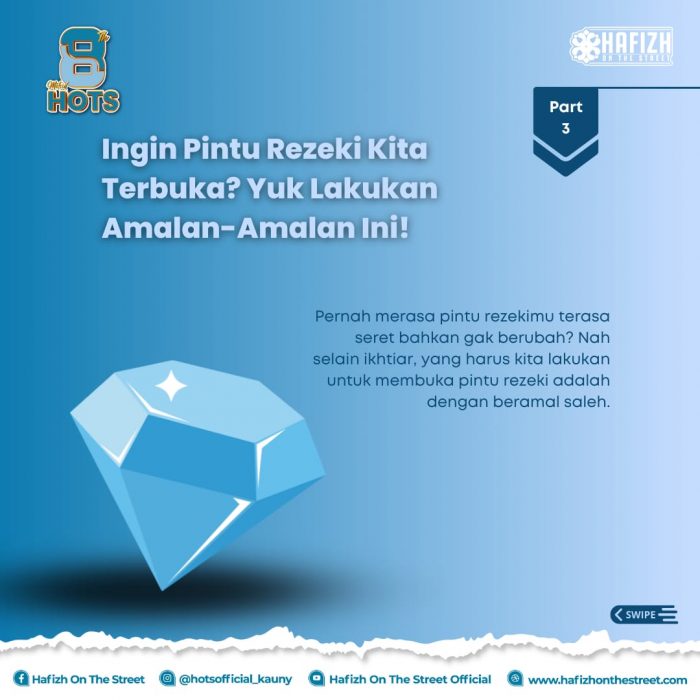 Ingin Pintu Rezeki Kita Terbuka? Yuk Lakukan Amalan-Amalan Ini! (Part 3)