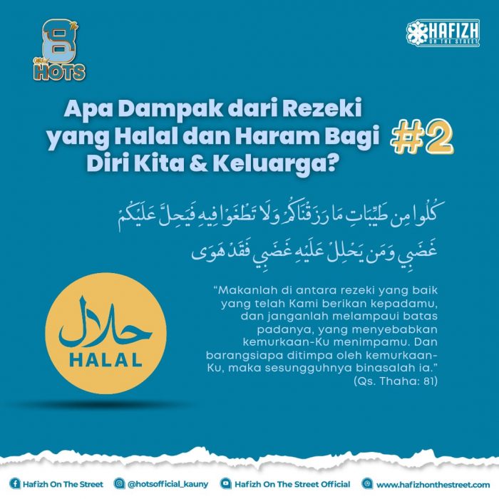 Apa Dampak dari Rezeki yang Halal dan Haram Bagi Diri Kita & Keluarga? (Part 2)
