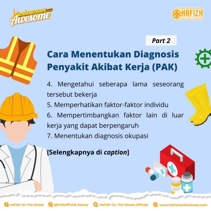 Cara Menentukan Diagnosis Penyakit Akibat Kerja part 2