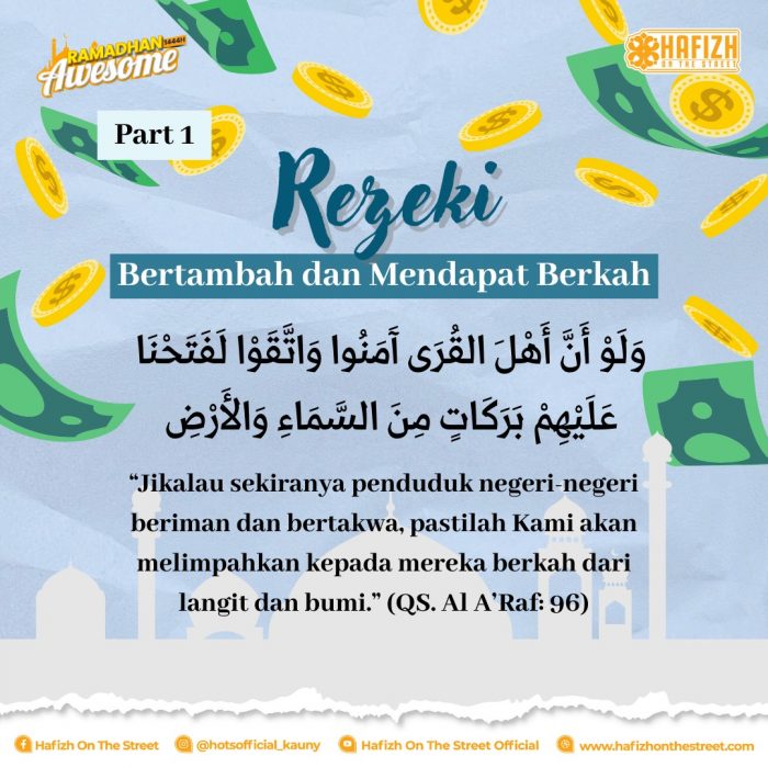 Rezeki Bertambah dan Mendapat Berkah