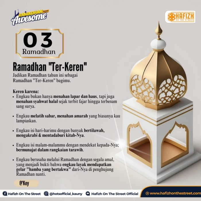 Ramadhan “Ter-Keren”