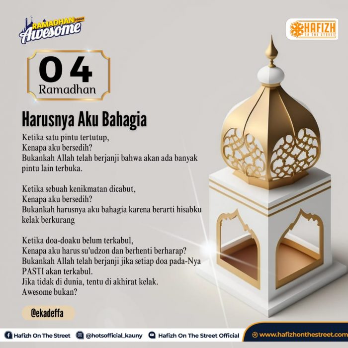 Harusnya Aku Bahagia