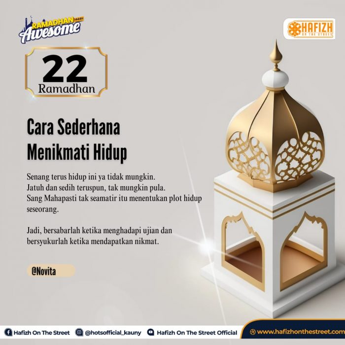 Cara Sederhana Menikmati Hidup