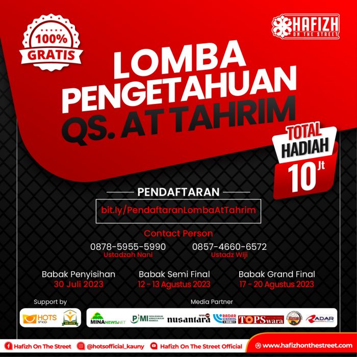 Mari asah kemampuan hafalanmu dan menangkan total hadiah Rp 10 juta!