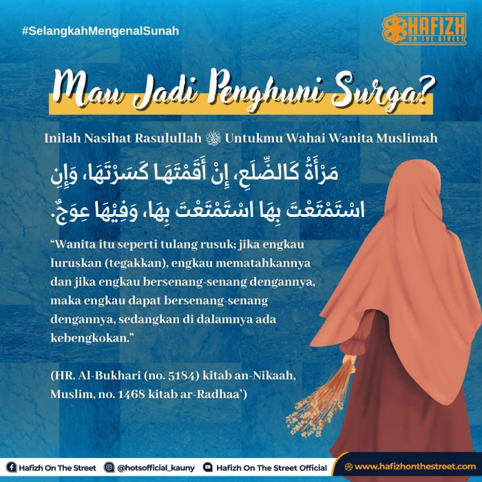Mau Jadi Penghuni Surga? Inilah Nasihat Rasulullah ﷺ Untuk Para Wanita Muslimah