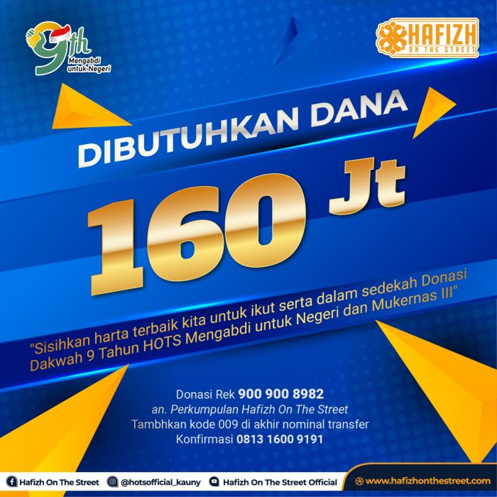 9 Tahun HOTS di 9 Kota