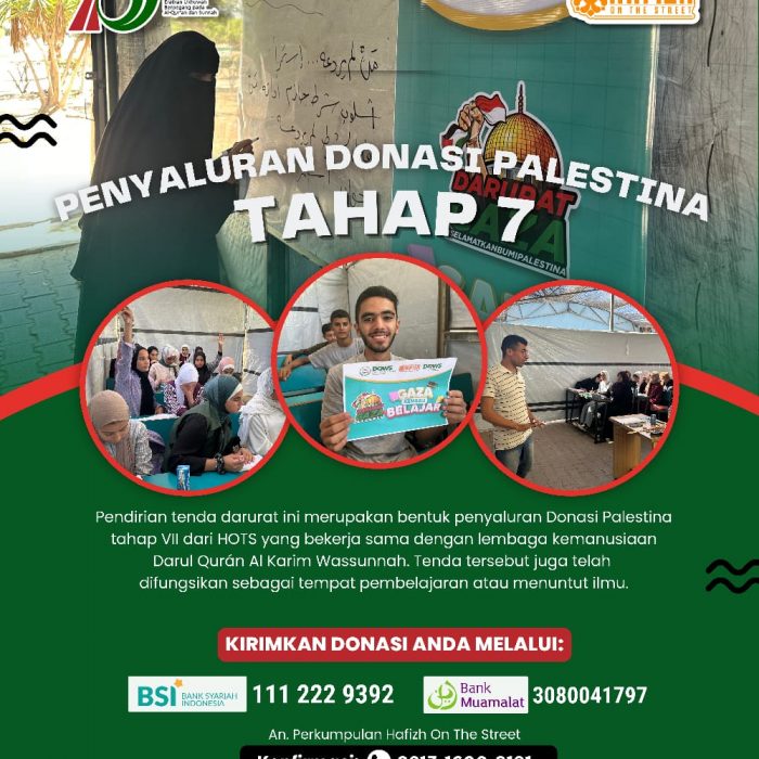 Tenda Darurat Berdiri untuk Gaza