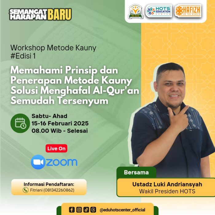 Memahami Prinsip dan Penerapan Metode Kauny Solusi Menghafal Al-Qur’an Semudah Tersenyum