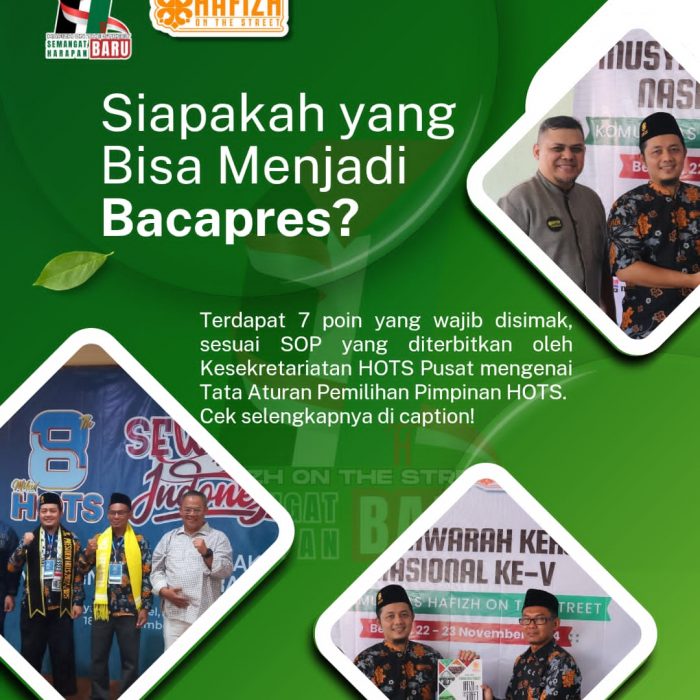 Siapakah yang Bisa Menjadi Bacapres?