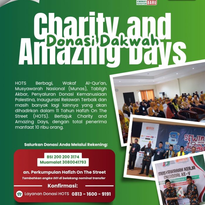 Charity and Amazing Days