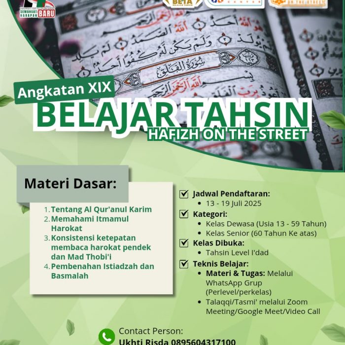 Pendaftaran Tholibah Baru (PTB)