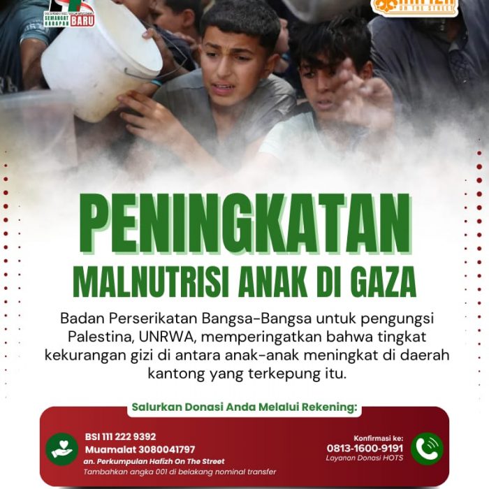 Peningkatan Malnutrisi Anak di Gaza