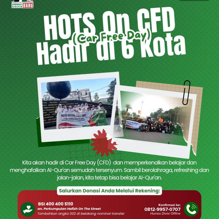 HOTS on CFD akan Hadir di 6 Kota