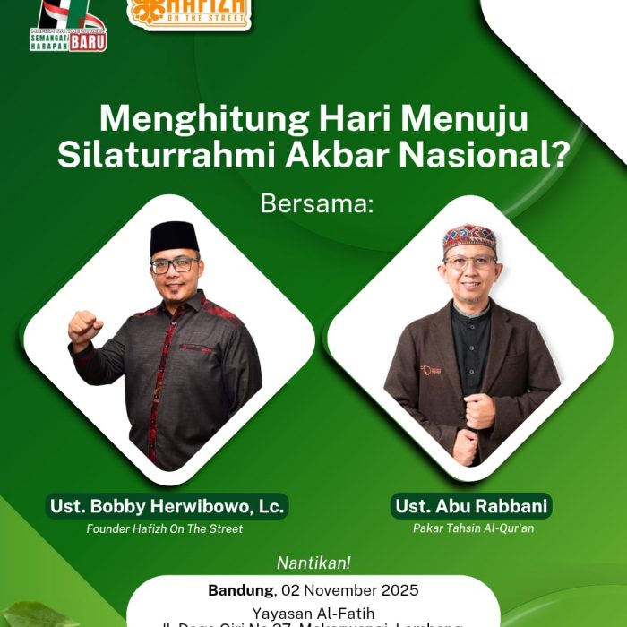 Menghitung Hari Menuju Silaturahmi Akbar Nasional?