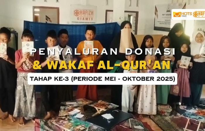 Penyaluran Donasi dan Wakaf Al-Qur’an