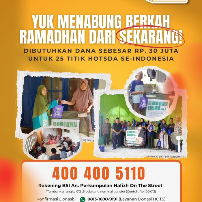 Menabung Berkah Ramadhan dari Sekarang
