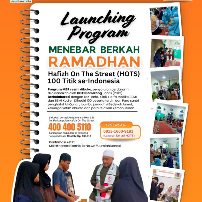 Launching Program Menebar Berkah Ramadhan