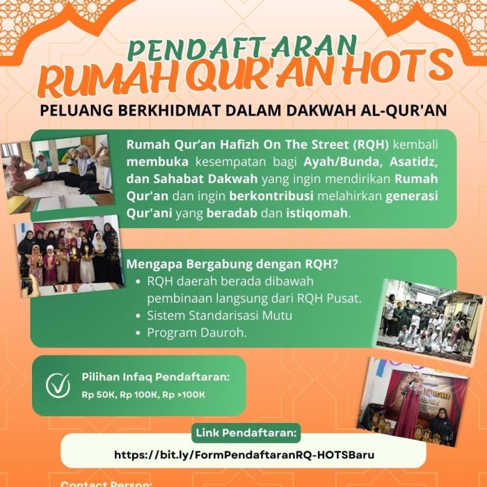 Raih Amal Jariyah dengan Mendirikan Rumah Qur’an!