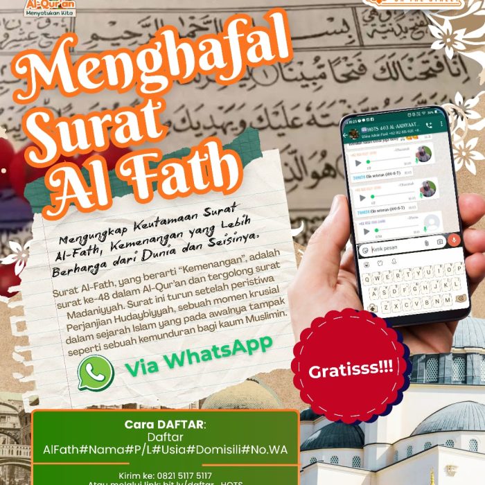 Mengungkap Keutamaan Surat Al Fath