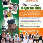 Mari Berbagi Al-Qur’an Tulis untuk Santri