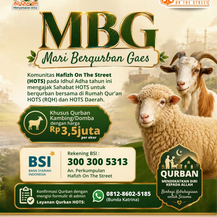Mari BerQurban Gaes Bersama HOTS