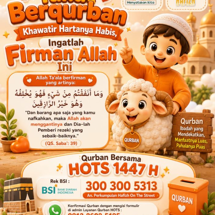 Masih takut berqurban karena khawatir harta berkurang?