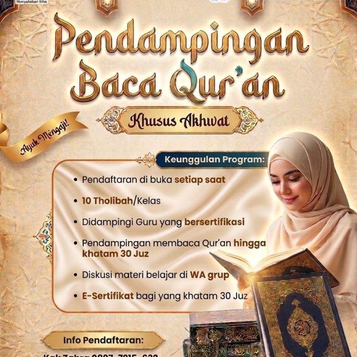 Program Pendampingan Baca Qur’an