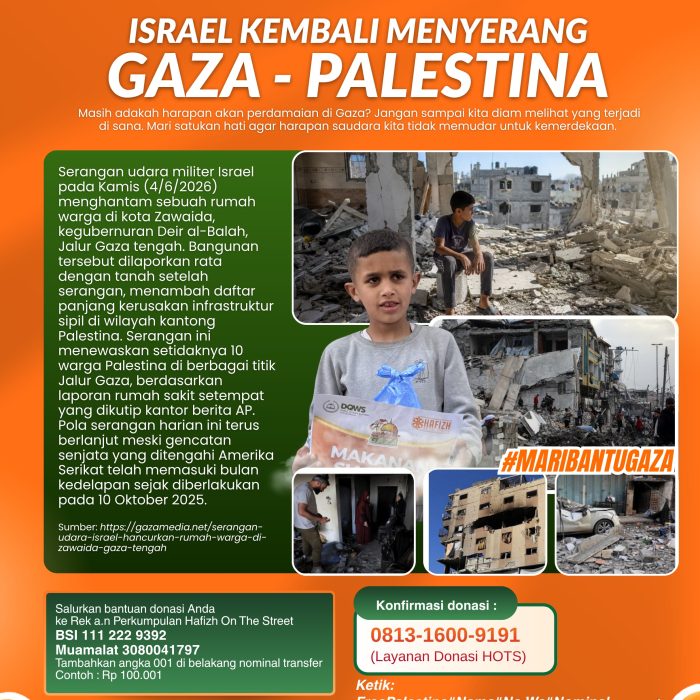 Israel Kembali Menyerang Gaza