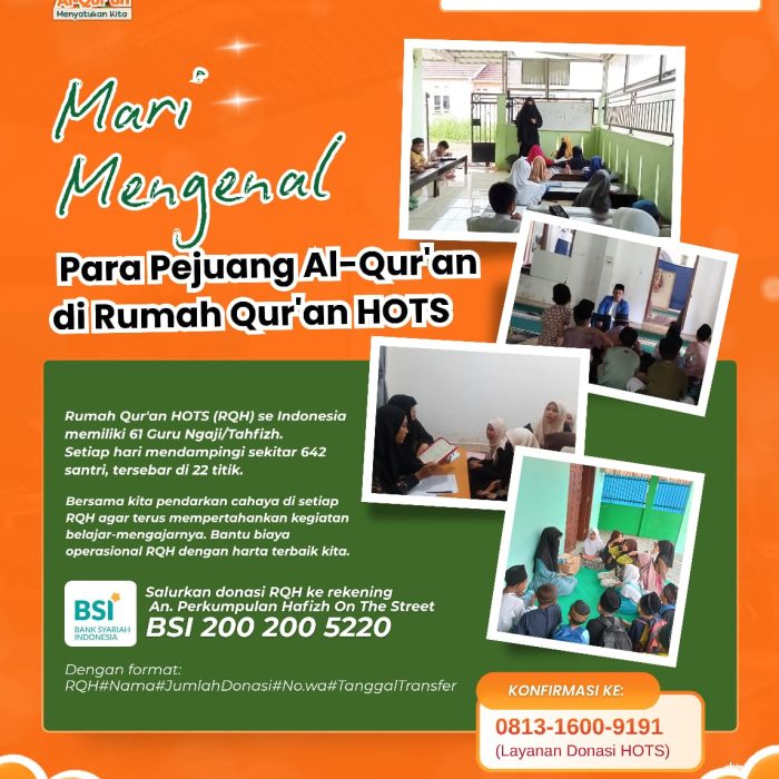 Mari Mengenal Para Pejuang Al-Qur’an di RQH
