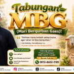 Tabungan MBG (Mari Berqurban Gaes)